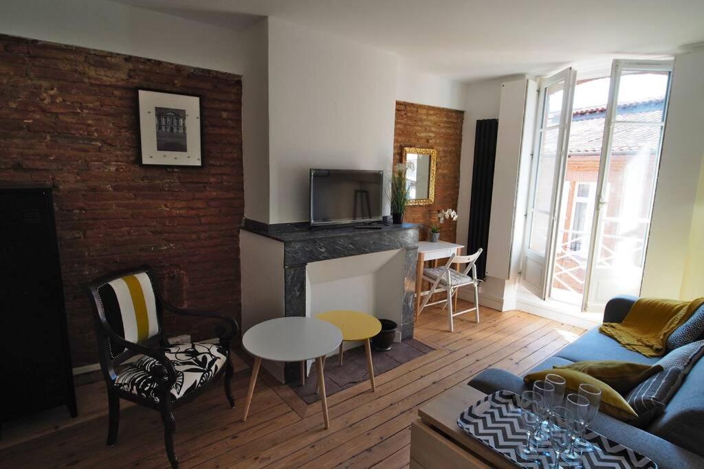 Studio Brick And Wood - Hypercentre - Tv - Wifi Τουλούζη Εξωτερικό φωτογραφία